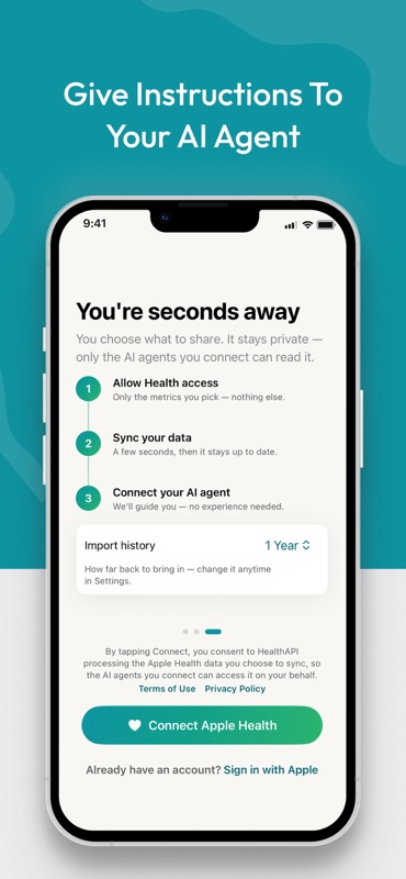 HealthAPI screenshot 2