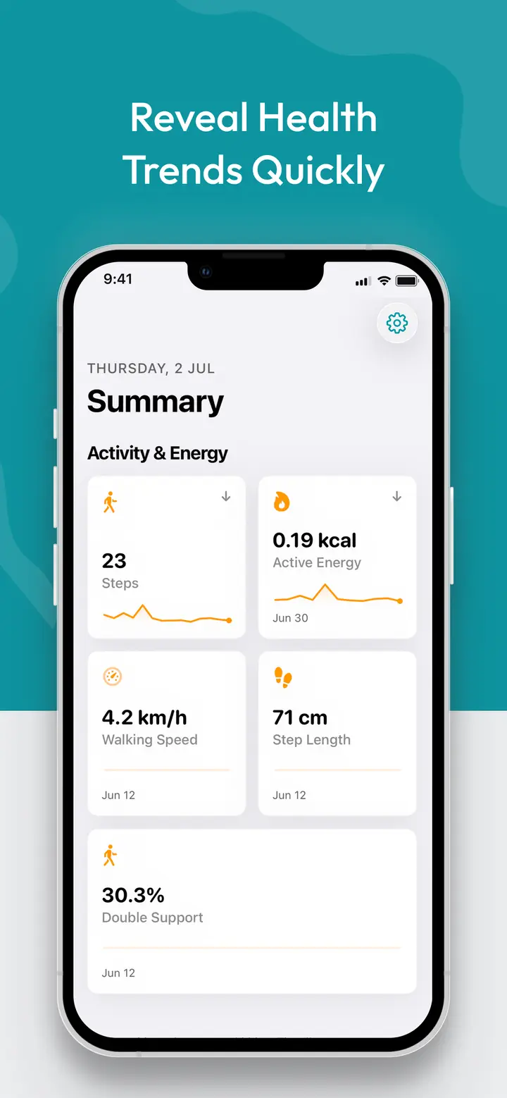 HealthAPI screenshot 2
